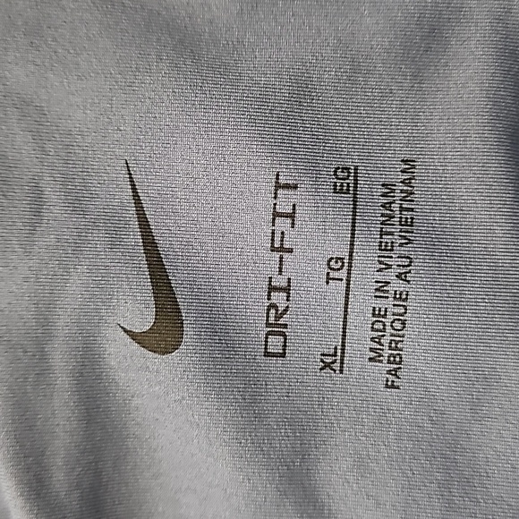 💕NIKE💕 DRI FIT One Mid Rise 3" Shorts ~ Diffused Blue/Reflective Silver XL NWT - Picture 10 of 14